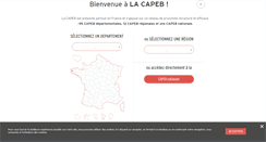 Desktop Screenshot of 14.capeb.fr