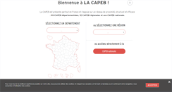 Desktop Screenshot of 10.capeb.fr