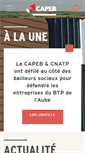 Mobile Screenshot of 10.capeb.fr